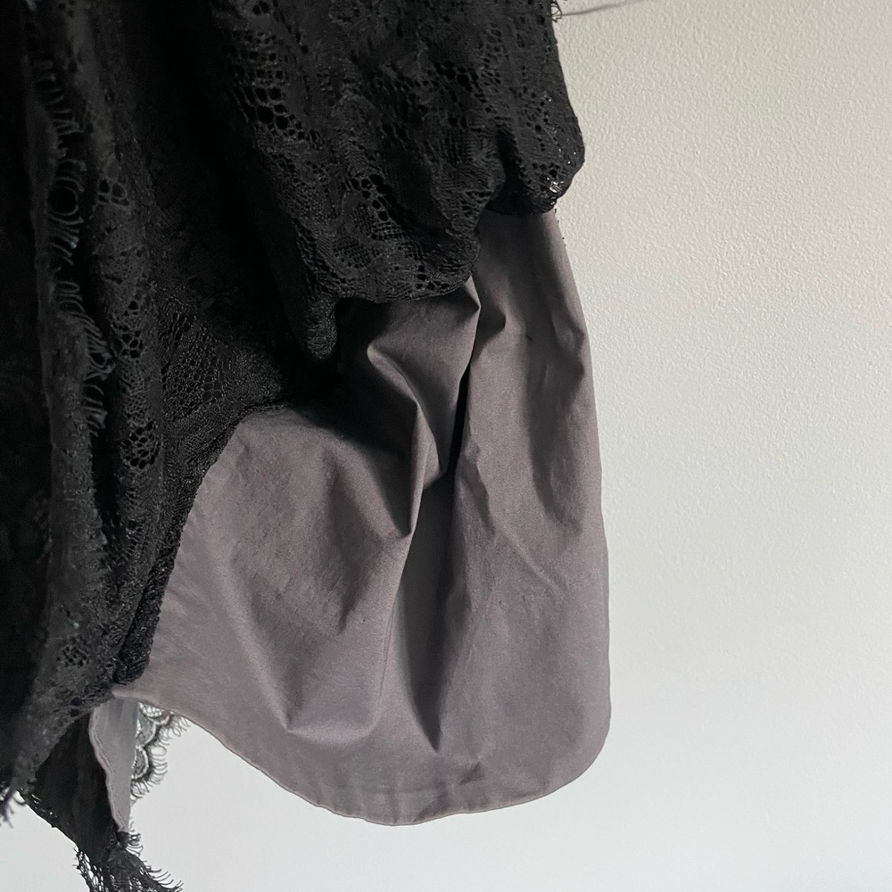 Anthropologie Moullinette Soeurs Black Lace Cocktail Dress - Picture 8 of 10